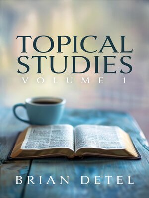 cover image of Topical Studies, Volume 1